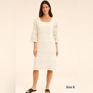 Anthropologie Rabbit Lace Dress 8
Womens Midi
